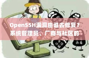 OpenSSH漏洞由谁去修复？系统管理员、厂商与社区的三方责任解析